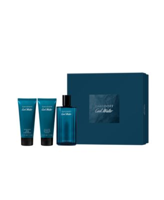 Davidoff - Men's 3-Pc. Cool Water Eau de Toilette Gift Set