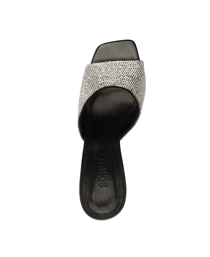 Schutz Women's Filipa Shine Wedge Slide Sandals Macy's