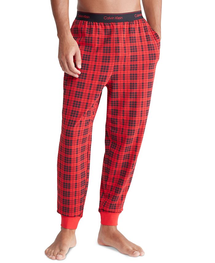 Calvin Klein Men's Scottish Plaid Holiday Lounge Pants - Macy's