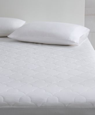 All Natural Cotton Percale Quilted Mattress Pad, Twin XL