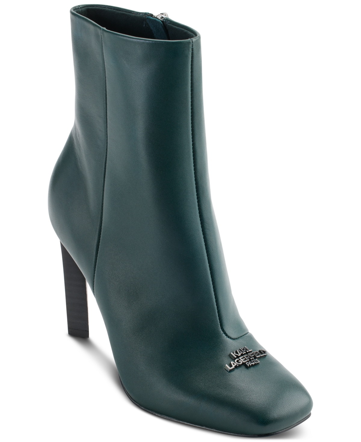 Pippa jeweled strap leather new arrivals block heel combat booties