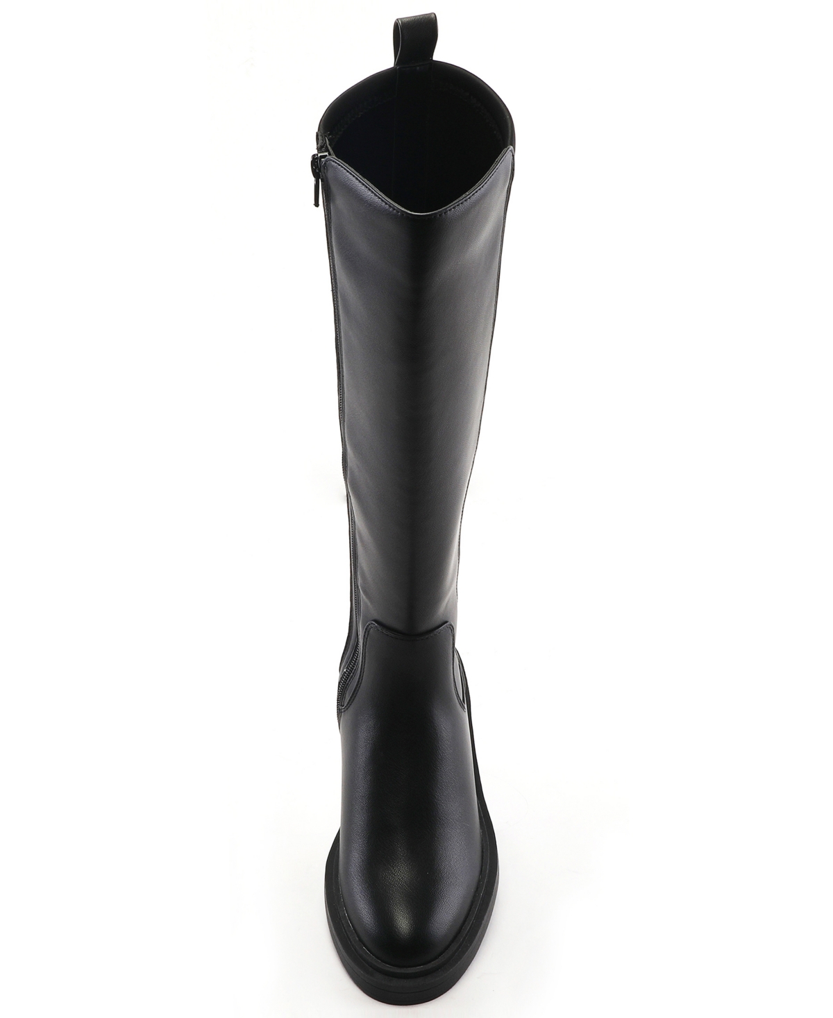 Kenneth Cole Reaction Women's Anabelle Regular Calf Tall Boots In Chocolate Micro