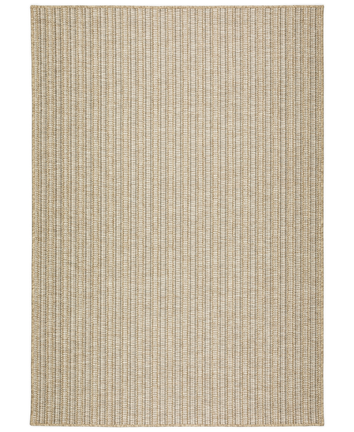 Shop D Style Nusa Outdoor Nsa2 3' X 5' Area Rug In Beige