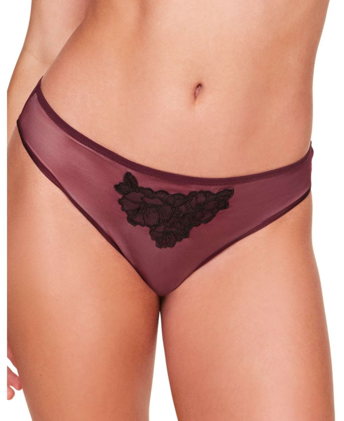 Adore Me Andy Women's Cheeky Panty In Dark Purple