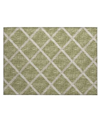 York Washable YO1 1'8" x 2'6" Area Rug
