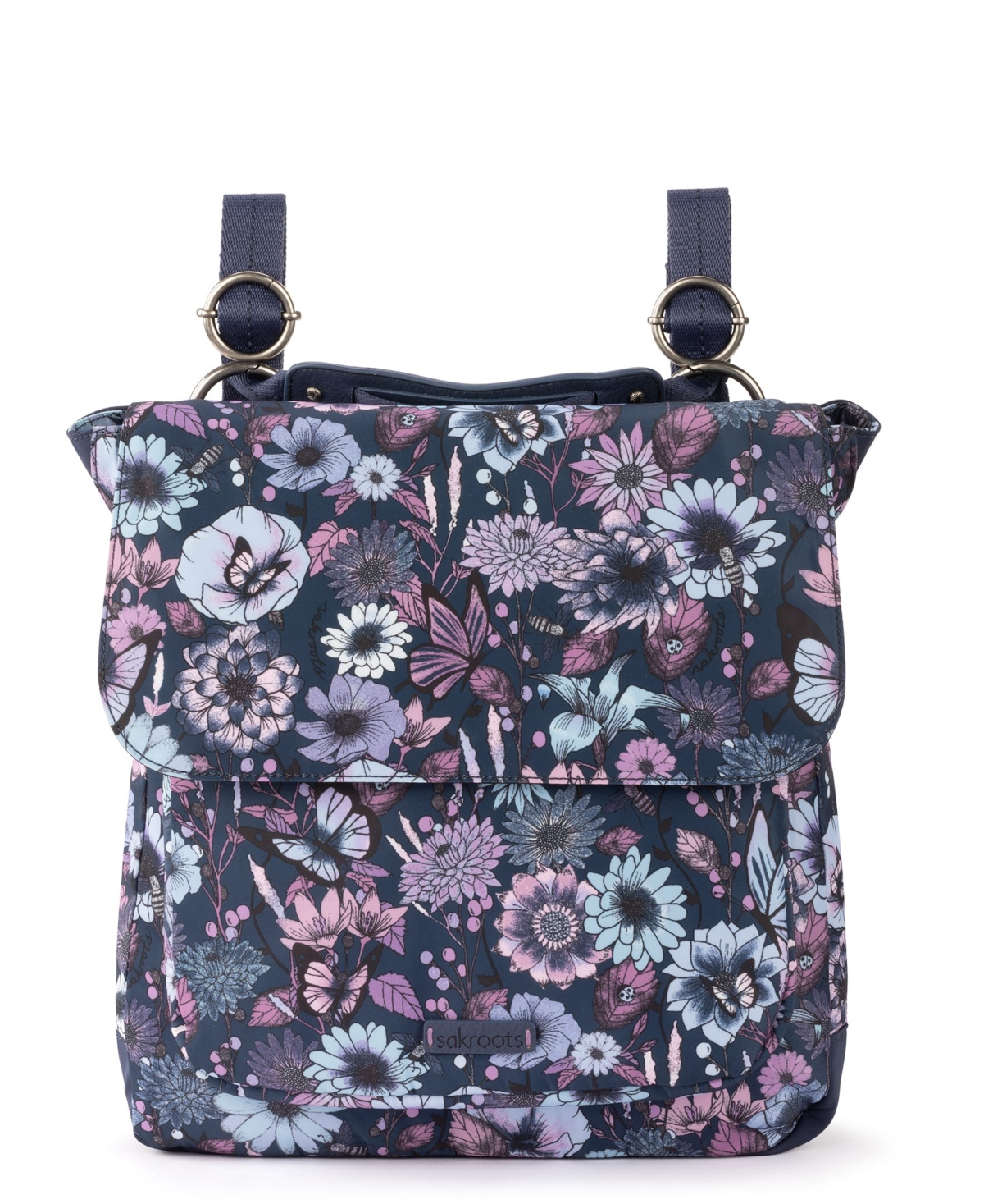 Sakroots Twill Olympic Backpack In Sky In Bloom