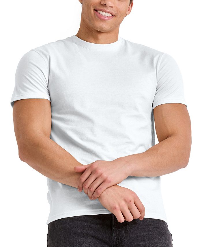 Hanes Men's Originals Cotton Short Sleeve T-shirt - Macy's