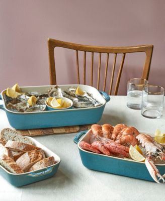 Ceramic 3-Piece Rectangular Baking Dish Set