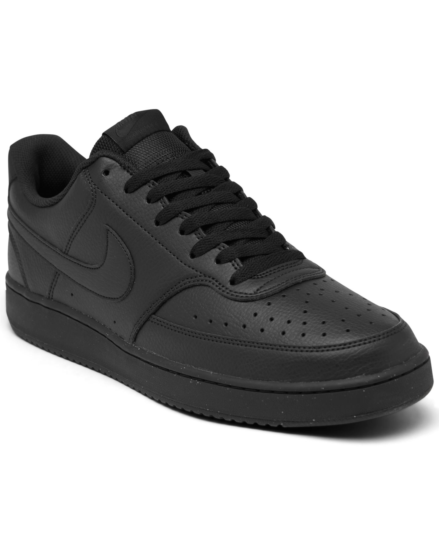 Мужские кроссовки Nike Court Vision Low Next Nature Casual, цвет: Чёрный — фото 1