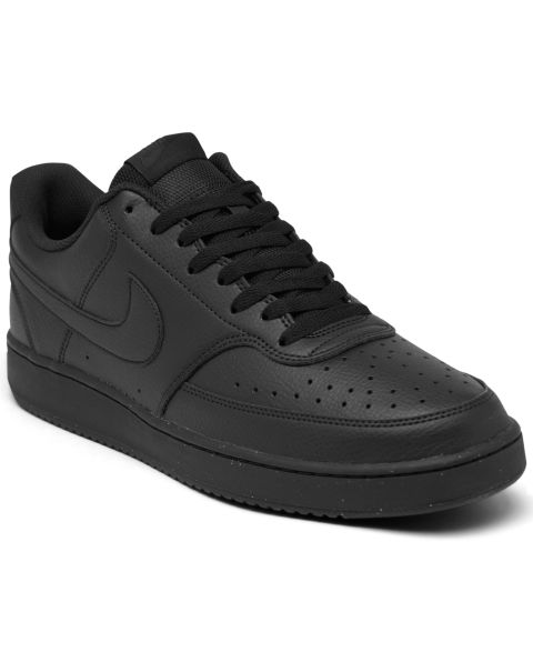 Мужские кроссовки Nike Court Vision Low Next Nature Casual, цвет: Чёрный
