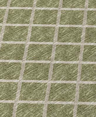 York Washable YO1 4' x 4' Round Area Rug