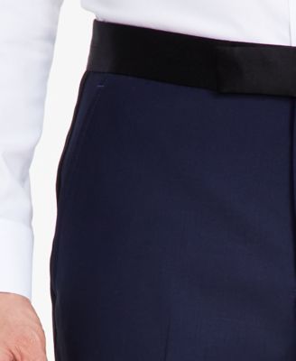 Men's Classic-Fit Stretch Solid Tuxedo Suit Separates Pant