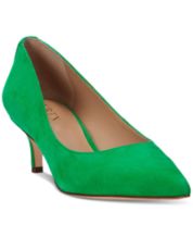 Green discount pumps macy's