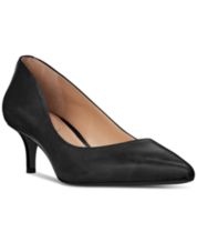 Black sales heels macys