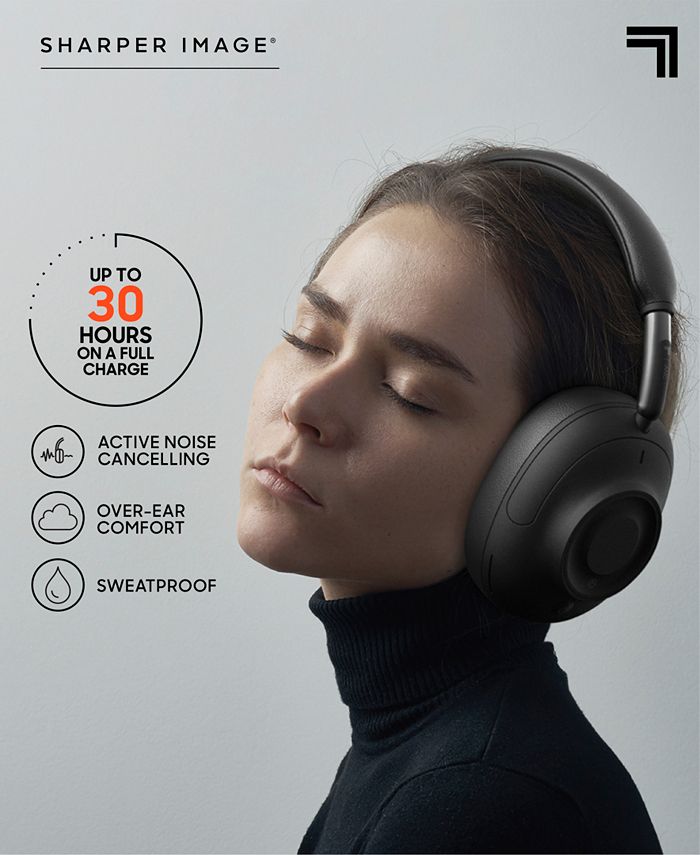 Sharper Image Sound Haven Active Noise Cancelling Over Ear