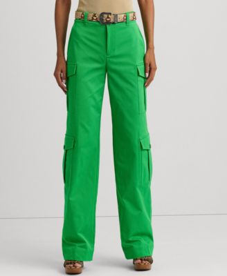 Lauren Ralph Lauren Women's Straight-Leg Cargo Pants Macy's