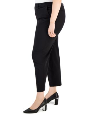Plus Size Shannon Mid-Rise Ankle Pants