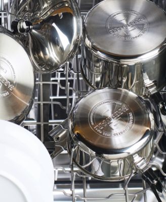 Classic Series Stainless Steel 17" x 12.25" Roaster with Rack