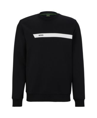 Hugo Boss Men's Graphic Logo Stripe Sweatshirt