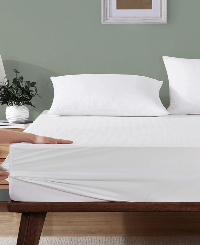 UNIKOME 18" Deep Cooling Water Resistant Mattress Cover, King Macy's