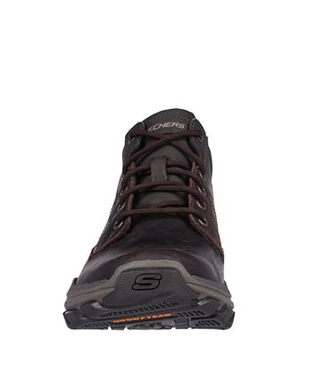 Skechers relaxed fit online memory foam mens boots