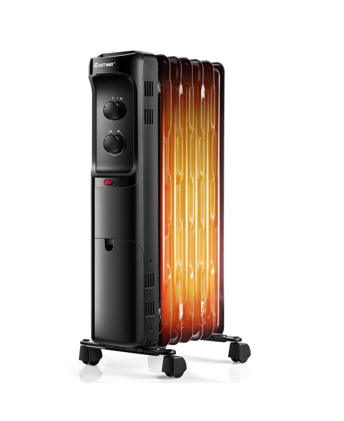 1500W Oil Filled Heater Portable Radiator Space Heater Deals and Price ...