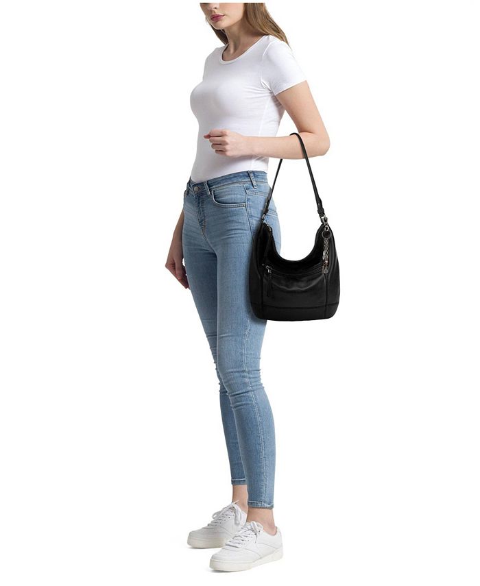 The Sak Women s Sequoia Leather Hobo Macy s