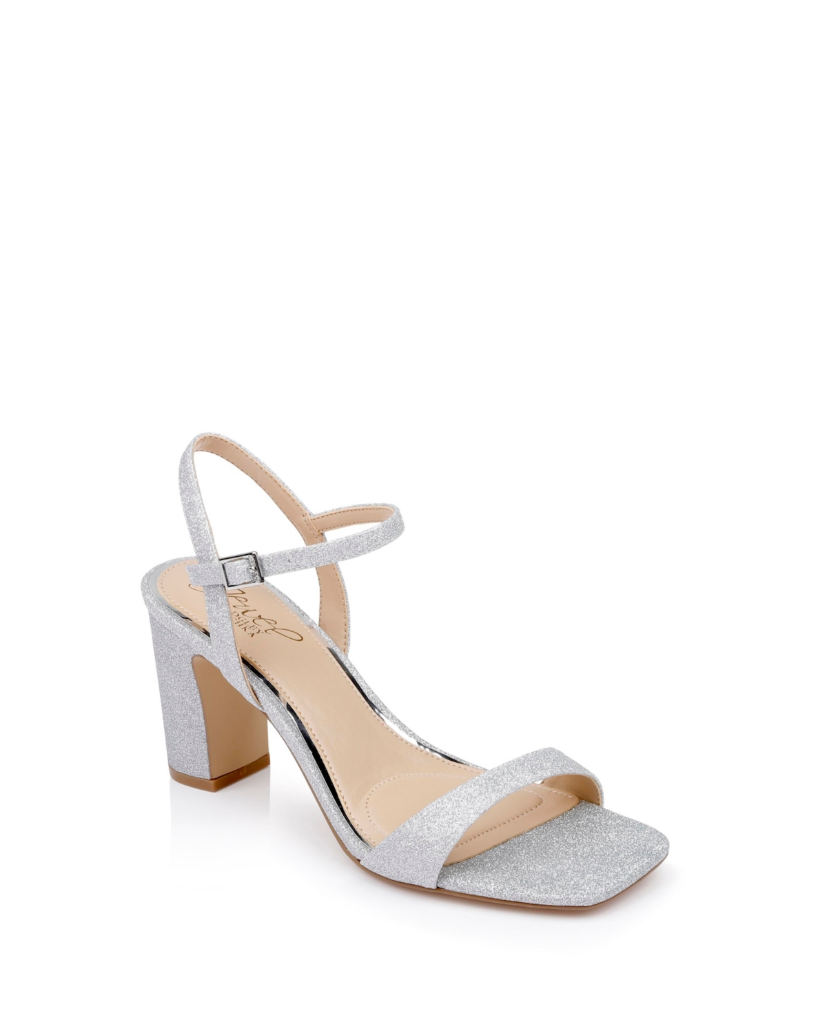 Jewel Badgley Mischka Women's Rayla Ii Block Heel Evening Sandals