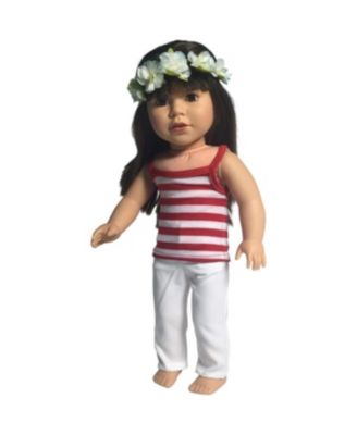 The New York Doll Collection Odern Twin Doll Deluxe Baby Boo Stroller – Superior Quality Red