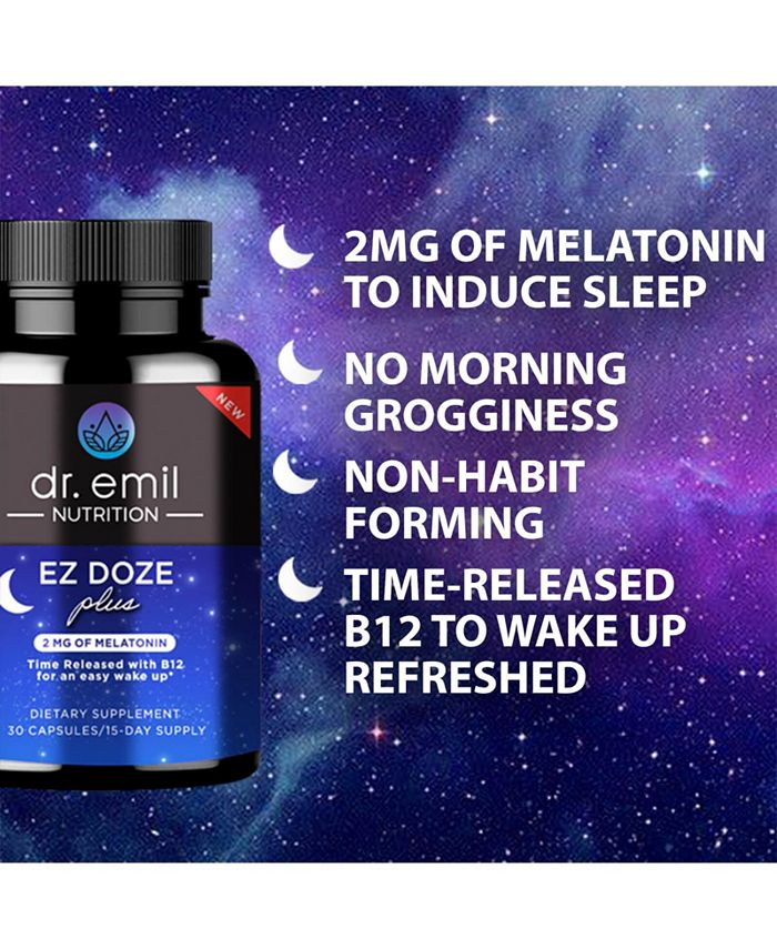 DR. EMIL NUTRITION EZ DOZE PLUS CAPSULES - Blue - 60 Count