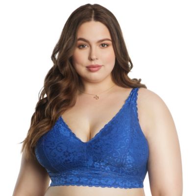Women's Adriana Wire-Free Lace Bralette, Bare, 30K