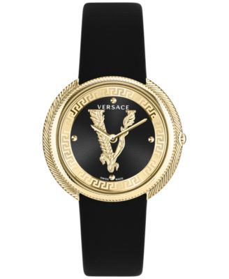 Versace Black Womens 38mm Watch! New Versace Women main image 4