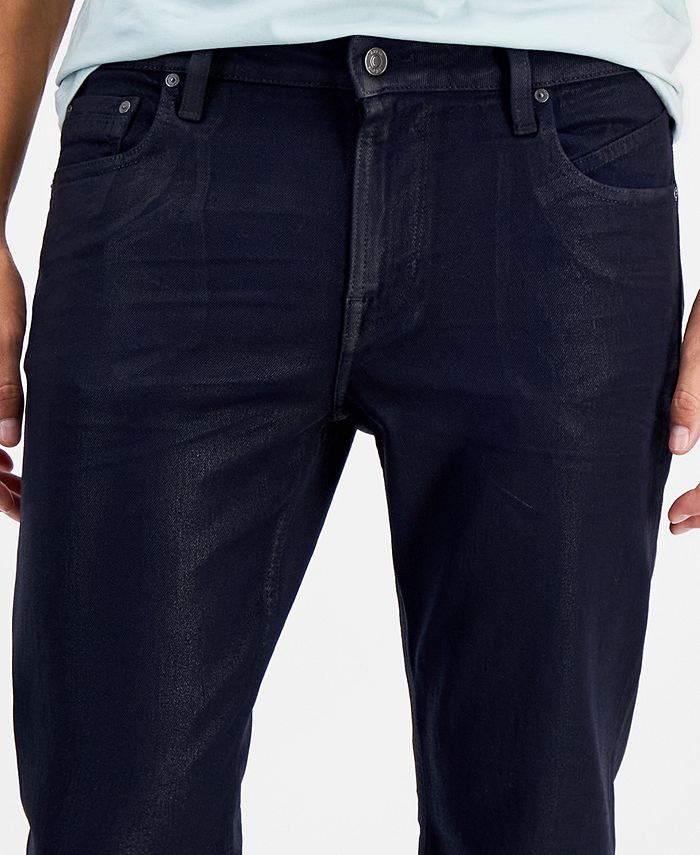 GUESS Men's SlimFit Tapered Coated Jeans Macy's