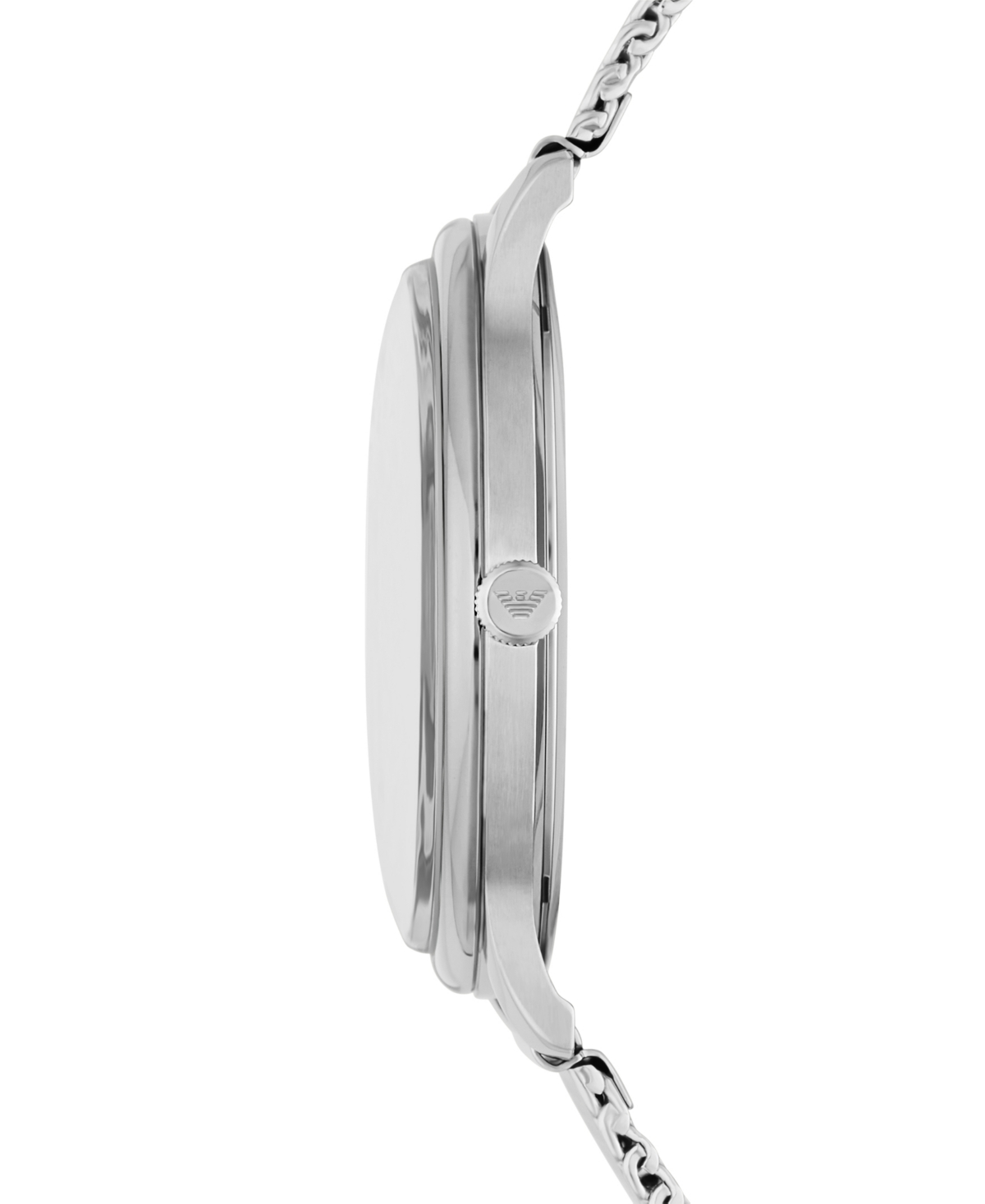 Emporio Armani Men's Minimalist Stainless Steel Mesh Bracelet Watch 42mm