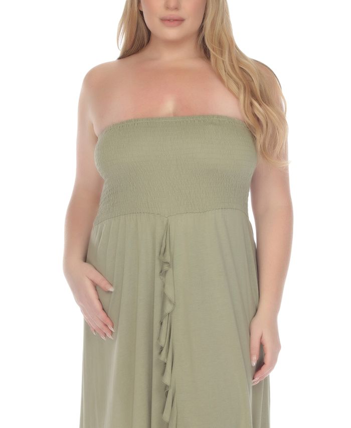 Plus size tube dress cover new arrivals up