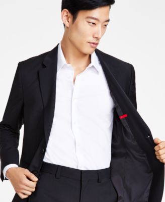 Men's Modern Fit Wool Suit Jacket