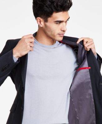 Men's Modern Fit Wool Suit Jacket