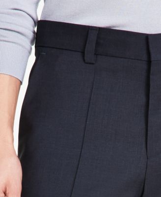 Men's Modern-Fit Wool Suit Pants