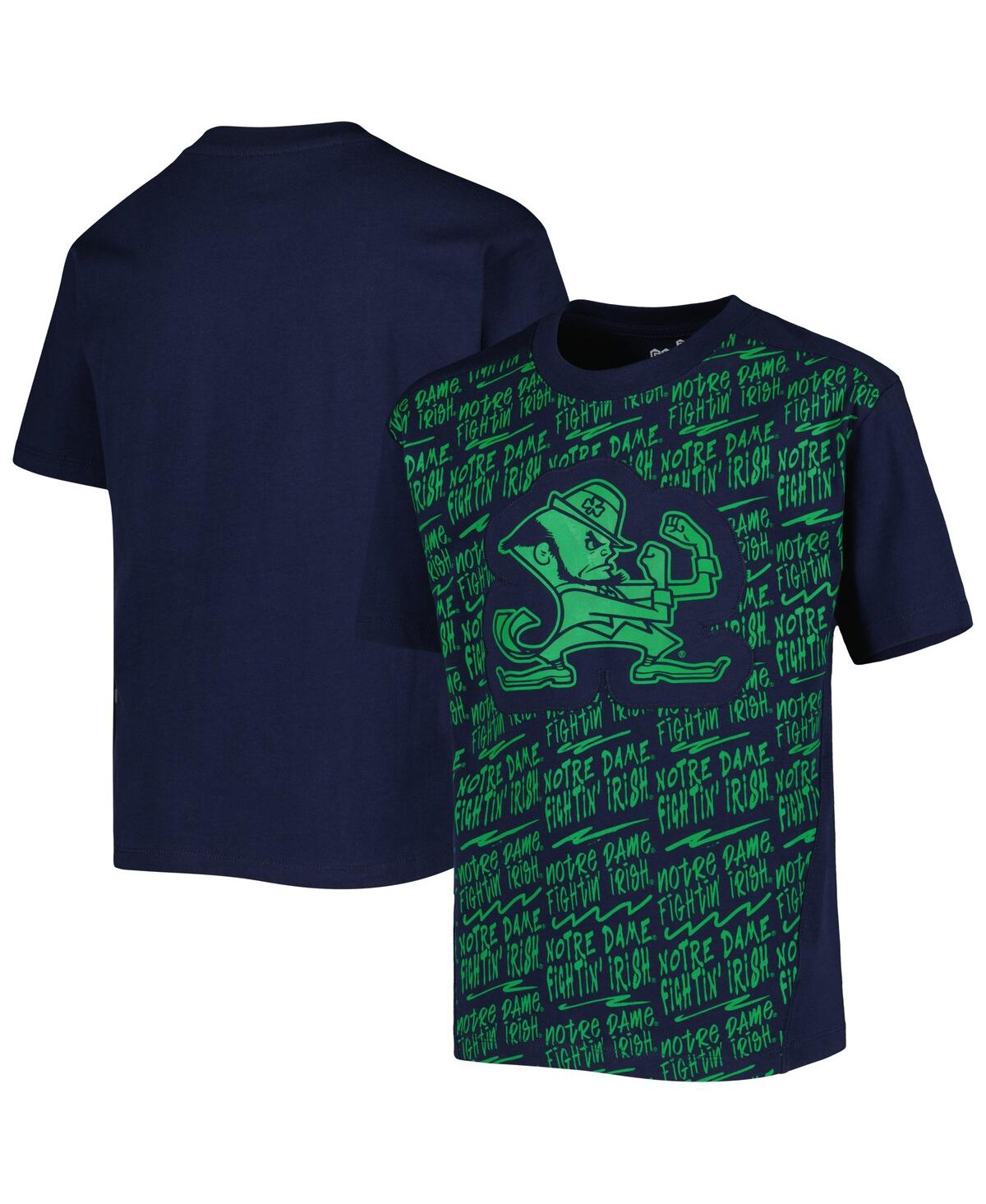 Outerstuff Kids' Big Boys Navy Notre Dame Fighting Irish Exemplary T-shirt