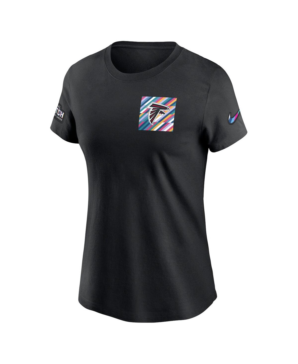 Women's NikeAtlanta Falcons 2023 Nfl Crucial Catch Sideline Tri-Blend T-shirt - Black