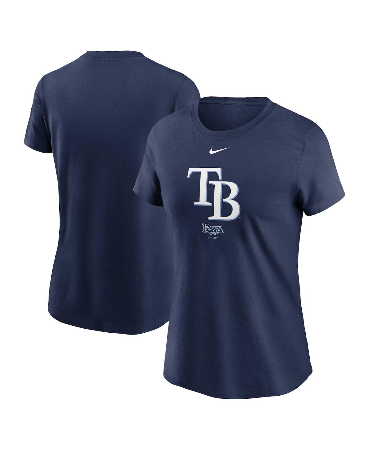 Nike Tampa Bay Rays Local Nickname Lockup  Women's Mlb T-shirt In Blue