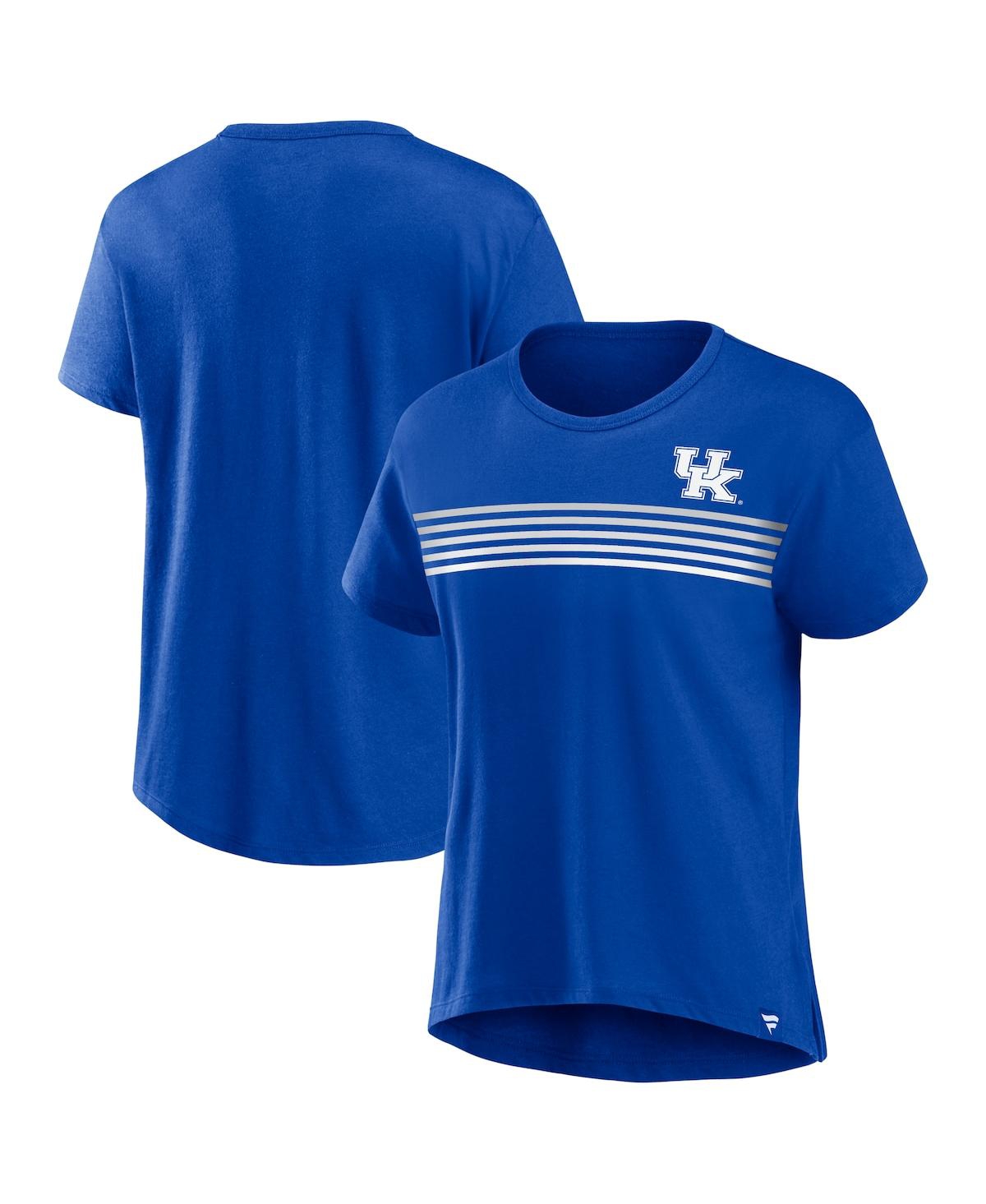 Fanatics Women's  Royal Kentucky Wildcats Tie Breaker T-shirt In Royal