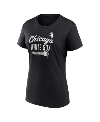 Women's Black Chicago White Sox Logo T-shirt