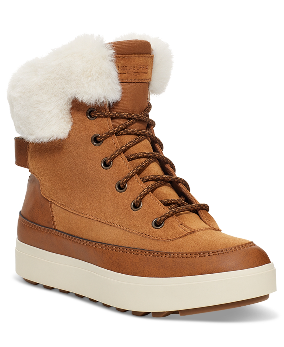 Shop Koolaburra By Ugg Women's Ryanna Lace-up Cold-weather Boots In Chestnut
