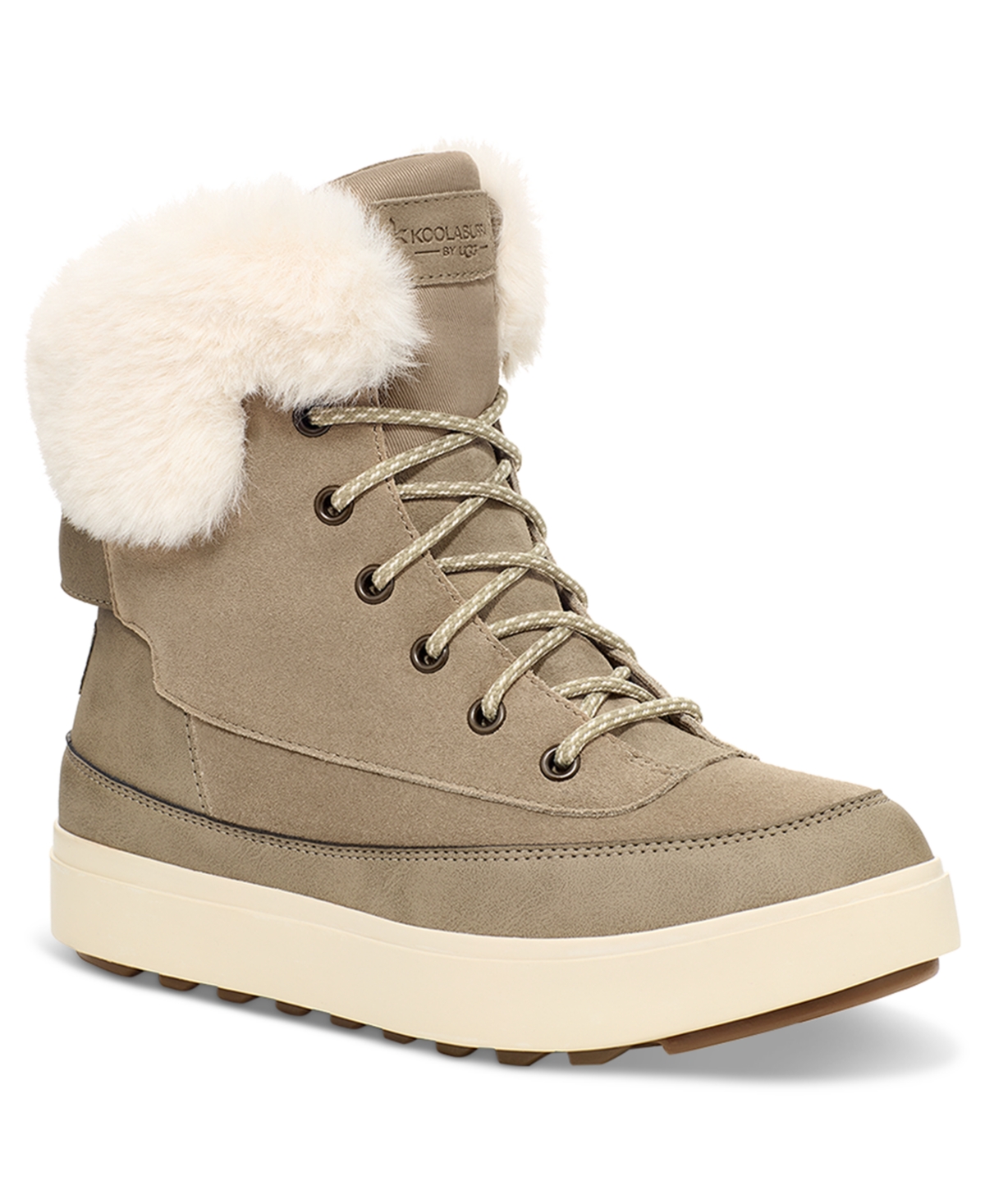 Women's Ryanna Lace-Up Cold-Weather Boots - Dune
