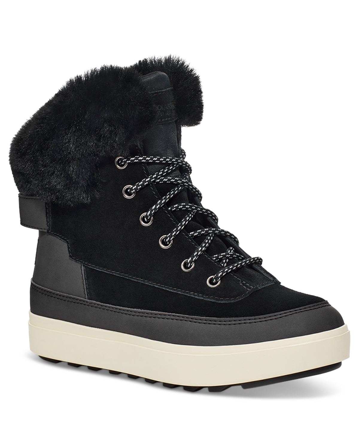 Koolaburra By Ugg Women's Ryanna Lace-up Cold-weather Boots In Black