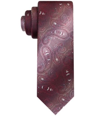 Men's Shimmering Paisley Tie