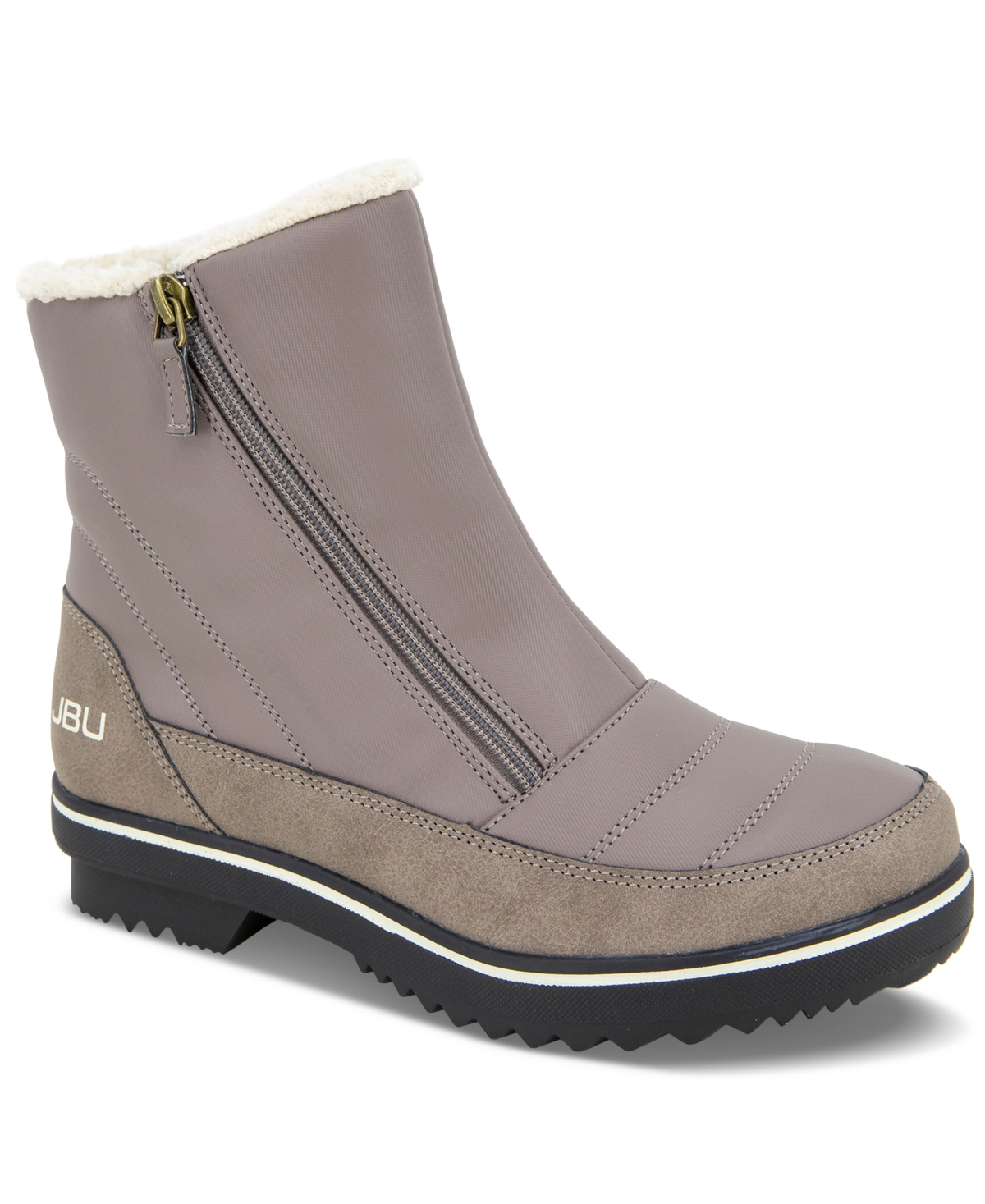 Jbu Women's Snowbound Zip Cold-weather Boots In Taupe