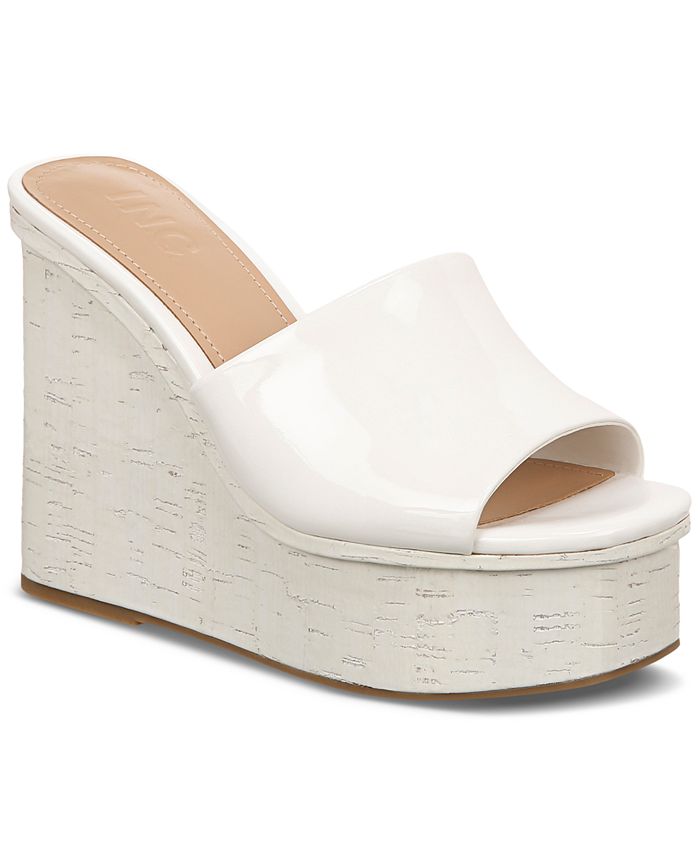 Macys wedge top shoes