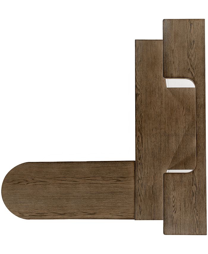 Furniture Dawnwood Pedestal Desk and Return Macy's